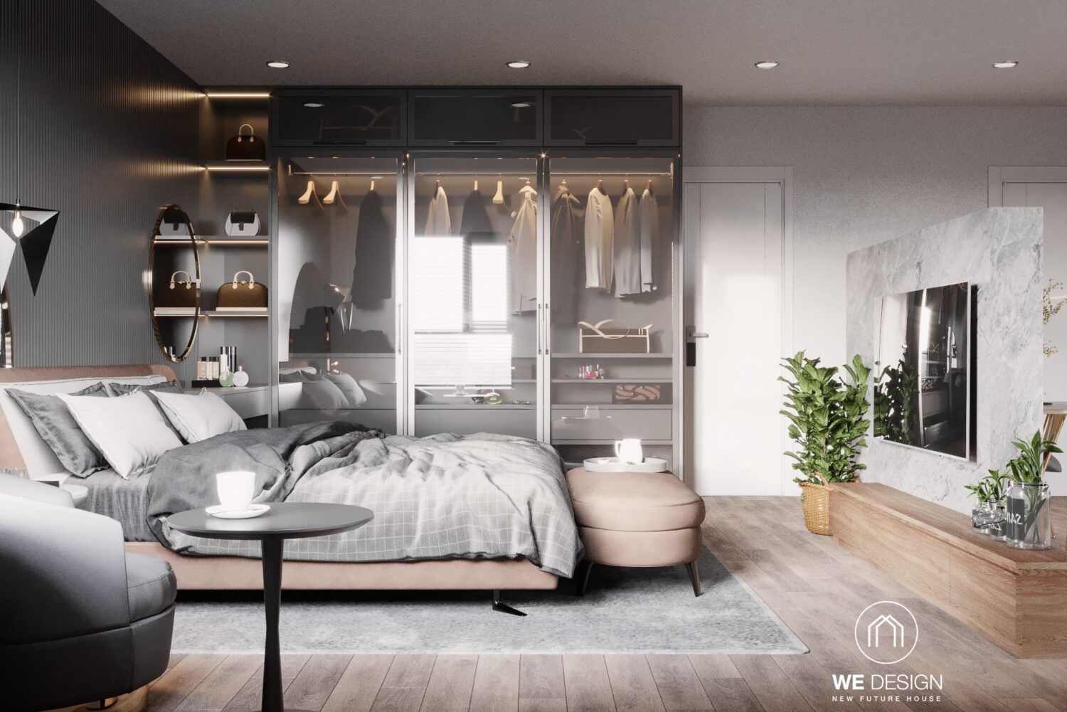 3D Interior Model Bed Room 230603 Scene 3dsmax