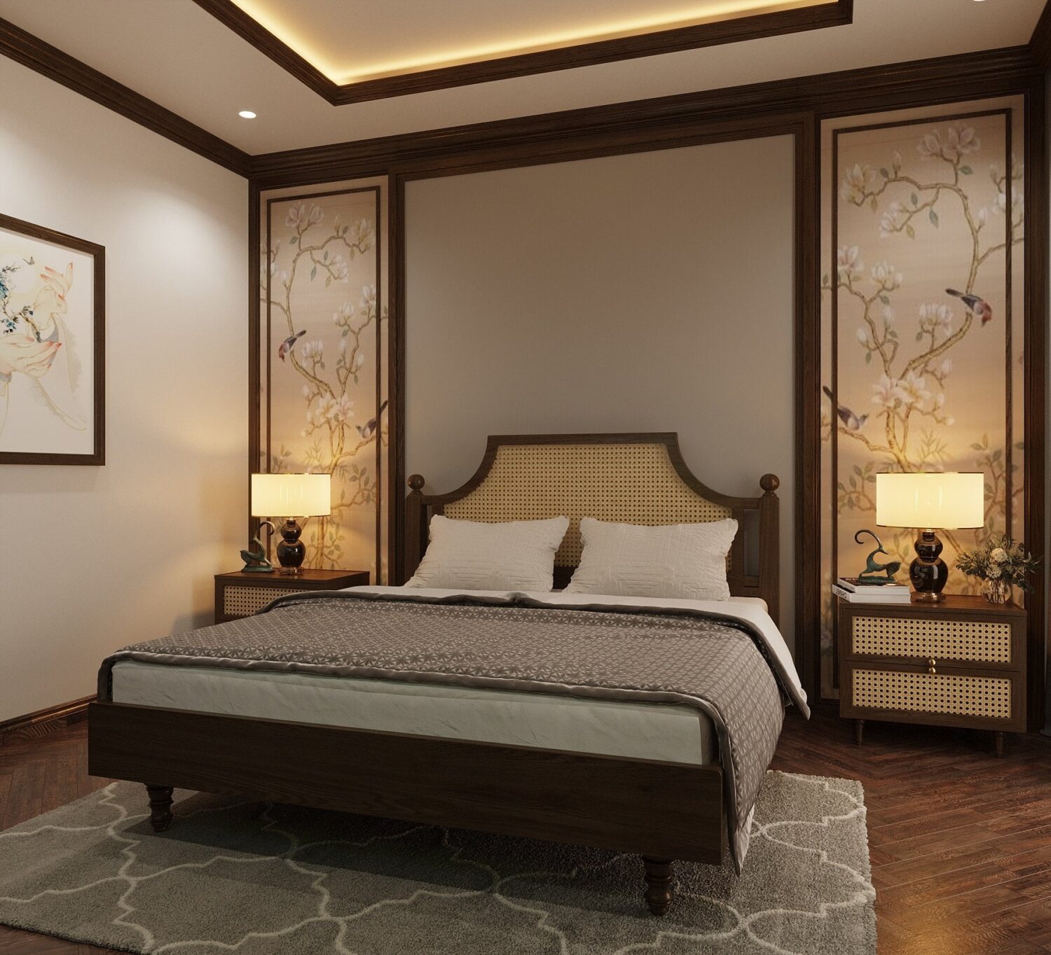 3D Interior Model Bed Room 230607 Scene 3dsmax