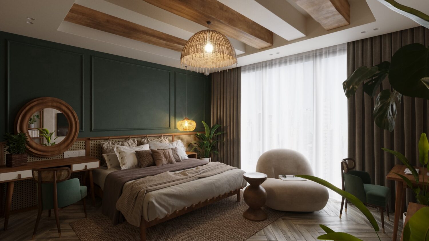 3D Interior Model Bed Room 230608 Scene 3dsmax