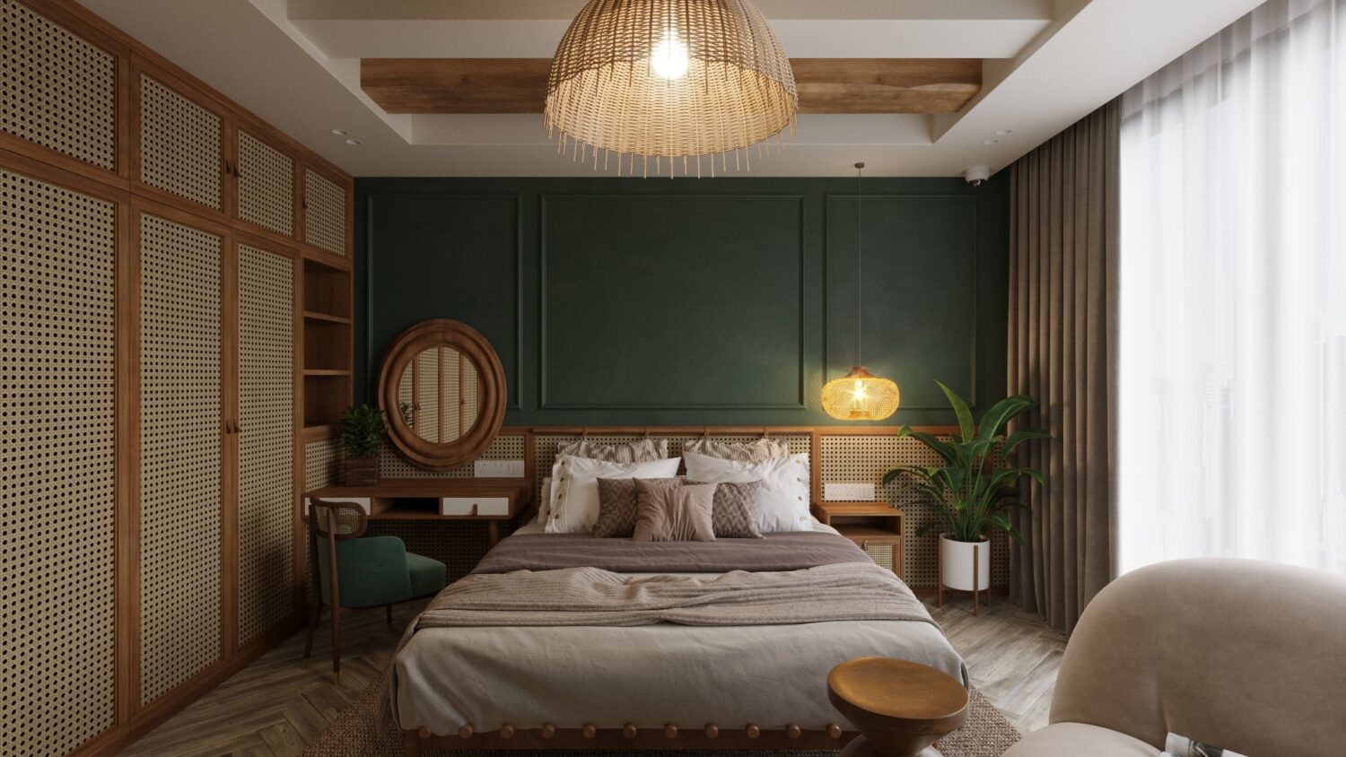 3D Interior Model Bed Room 230608 Scene 3dsmax
