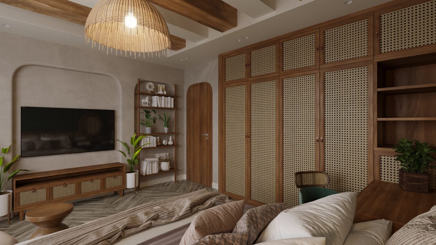 3D Interior Model Bed Room 230608 Scene 3dsmax