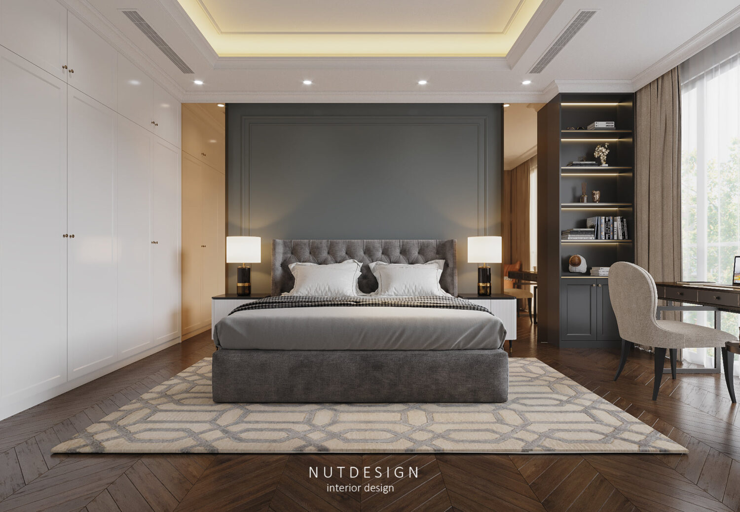 3D Interior Model Bed Room 230606 Scene 3dsmax