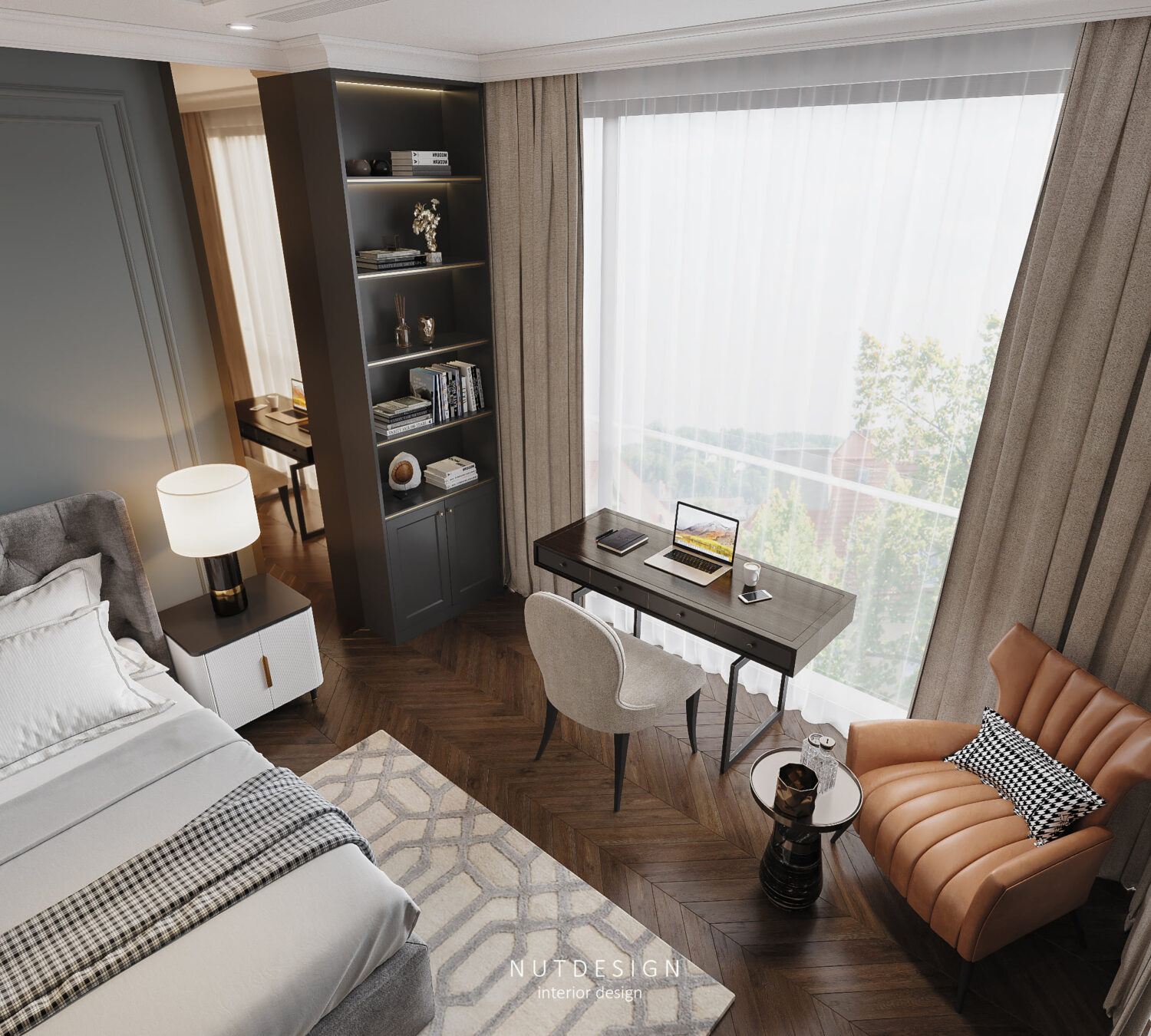 3D Interior Model Bed Room 230606 Scene 3dsmax