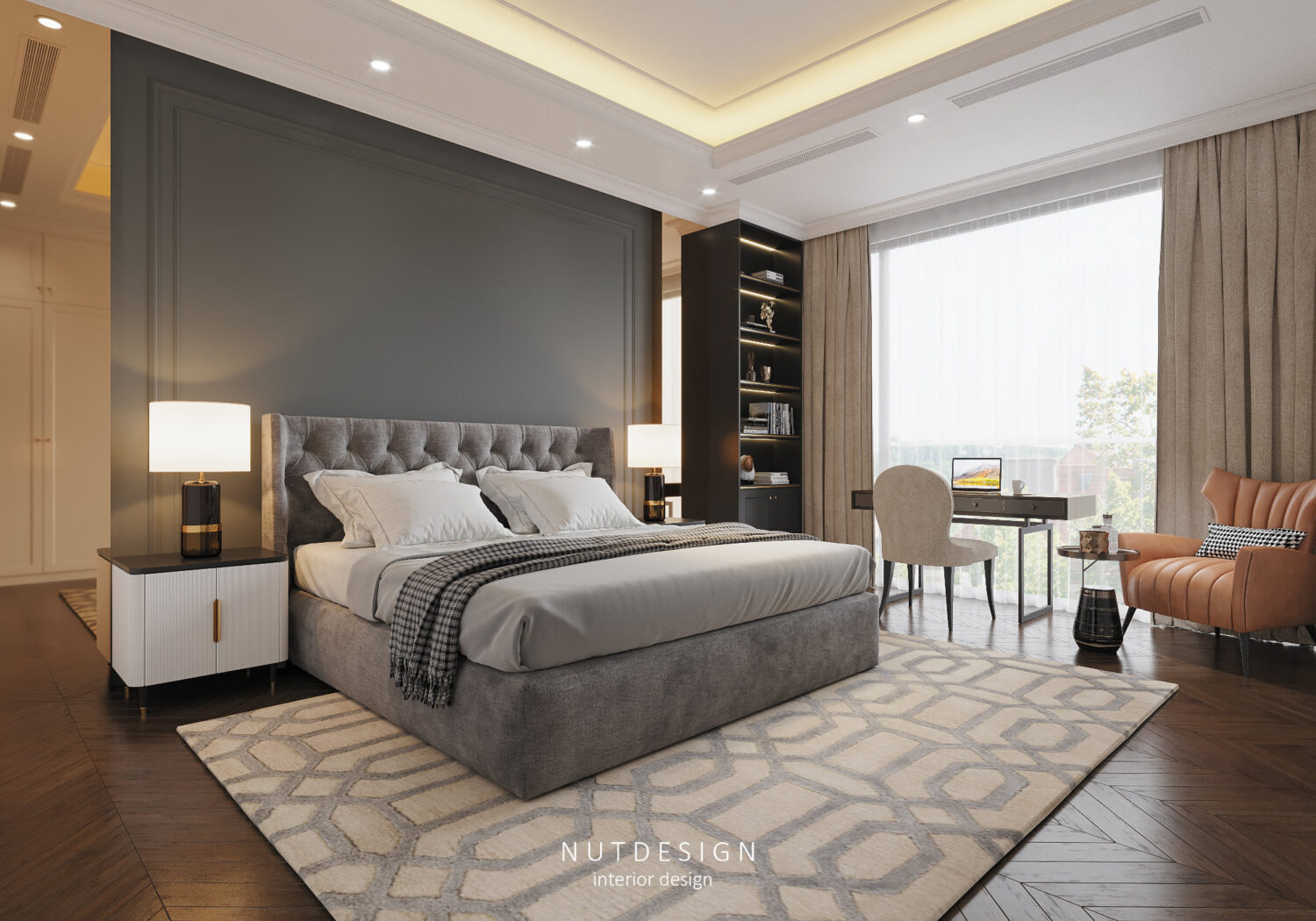 3D Interior Model Bed Room 230606 Scene 3dsmax
