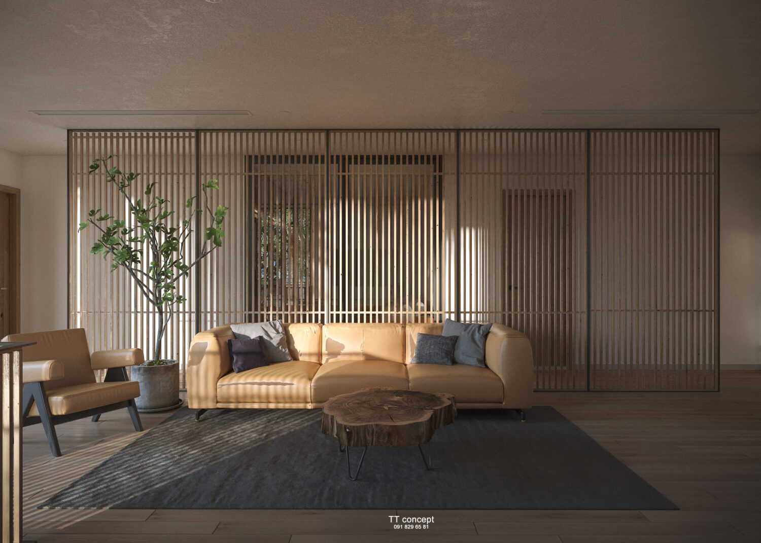 3D Interior Model Living room Scene 3dsmax 249865