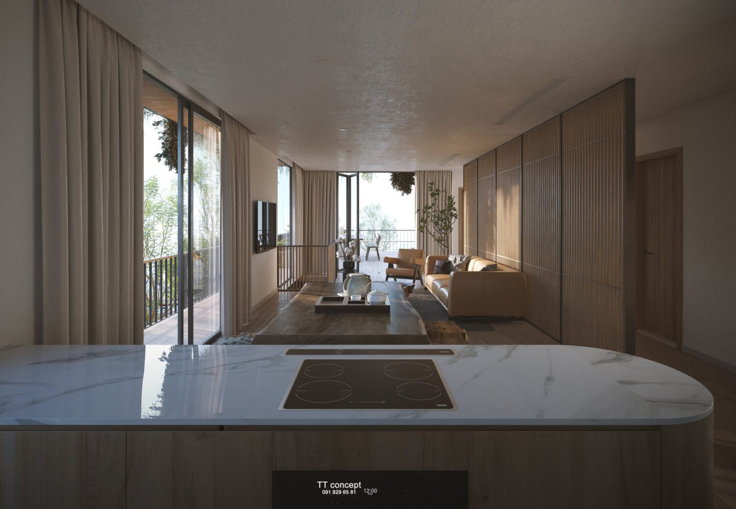 3D Interior Model Living room Scene 3dsmax 249865