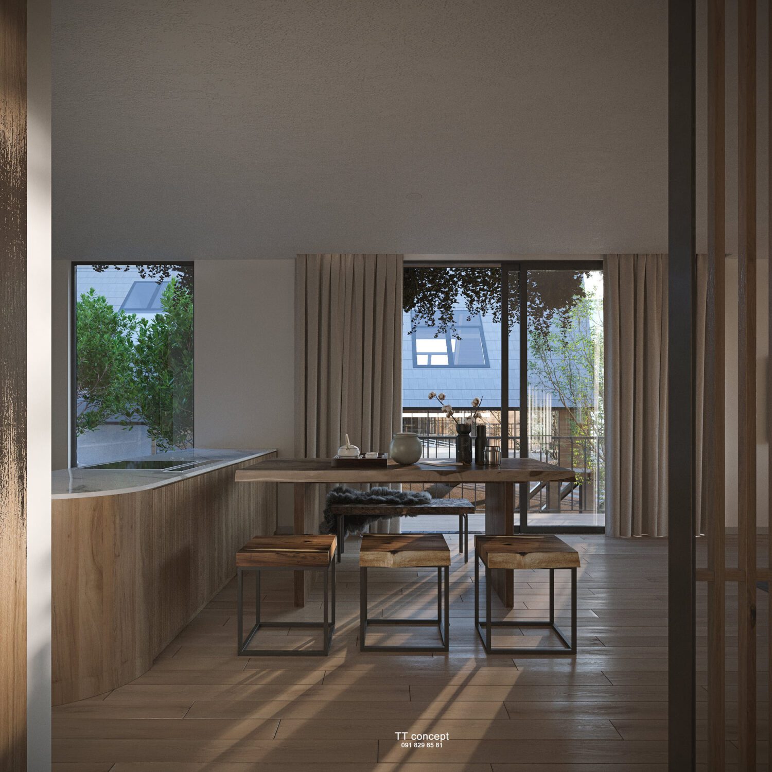 3D Interior Model Living room Scene 3dsmax 249865