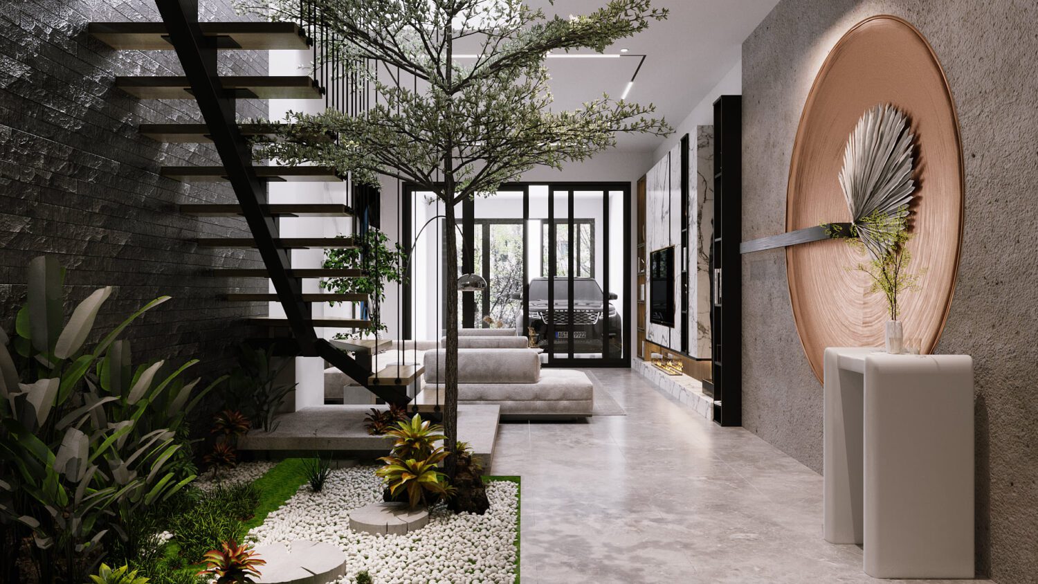 3D Interior Model Living room Scene 3dsmax 249877