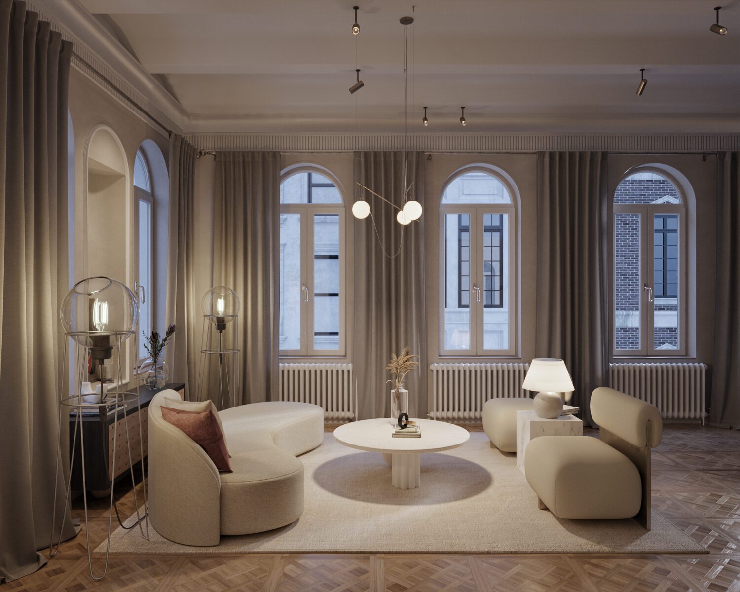 3D Interior Model Living room Scene 3dsmax 249928