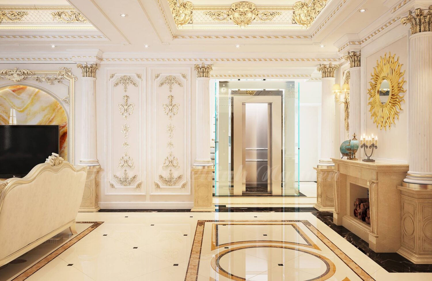 3D Interior Model Living room Scene 3dsmax 2411080