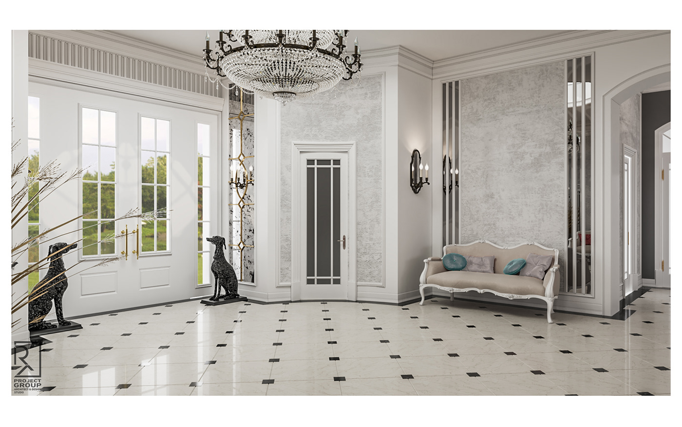 3D Interior Model Living room Scene 3dsmax 2411097