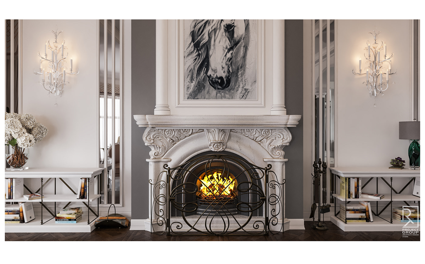 3D Interior Model Living room Scene 3dsmax 2411097