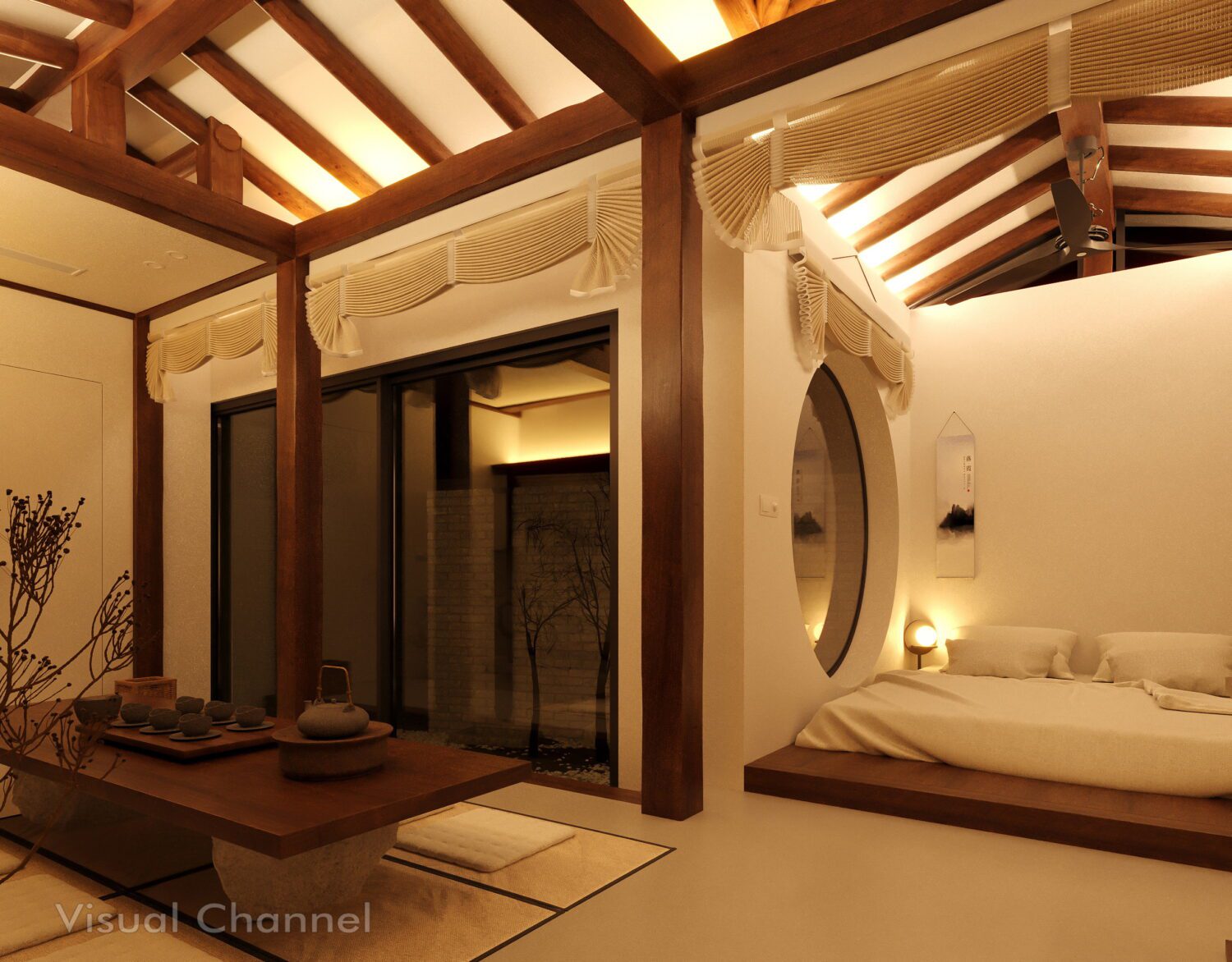 3D Interior Model Living room Scene 3dsmax 2411172