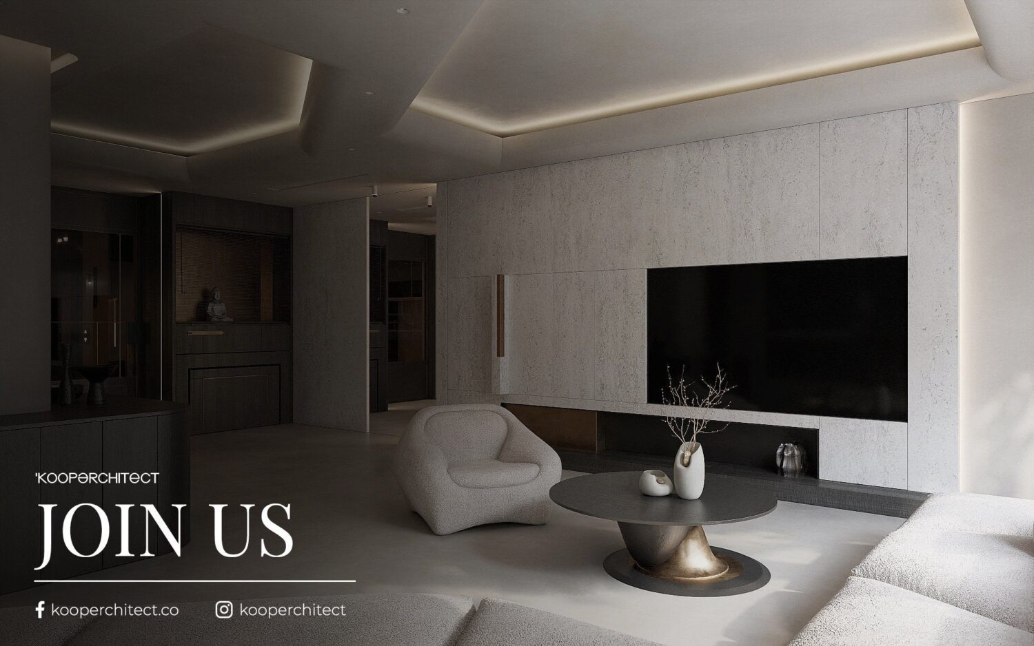 3D Interior Model Living room Scene 3dsmax 2411190