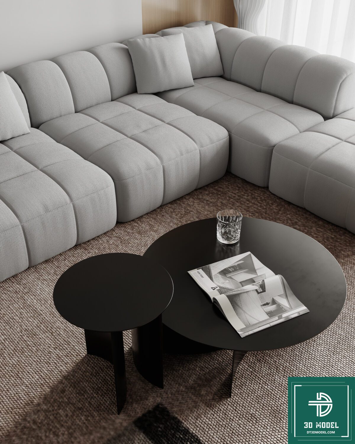 3D Interior Model Living room Scene 3dsmax 2411218