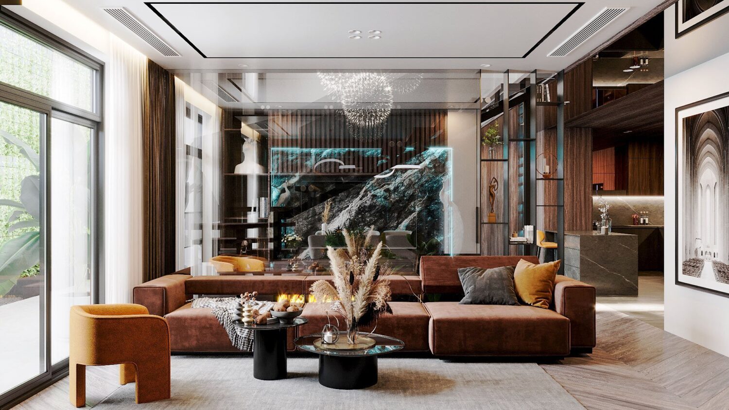 3D Interior Model Living room Scene 3dsmax 2412005