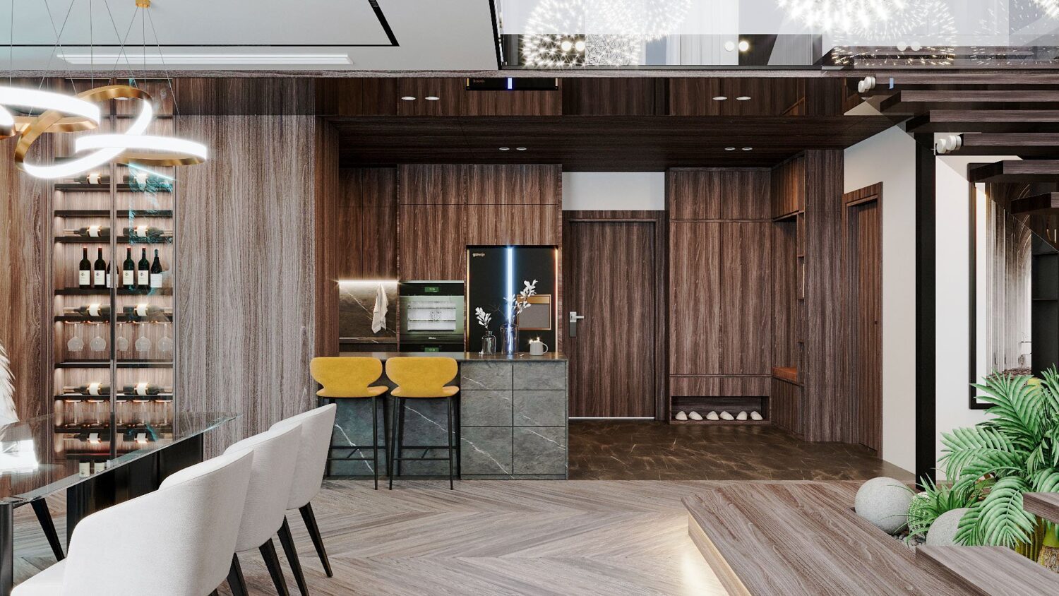 3D Interior Model Living room Scene 3dsmax 2412005