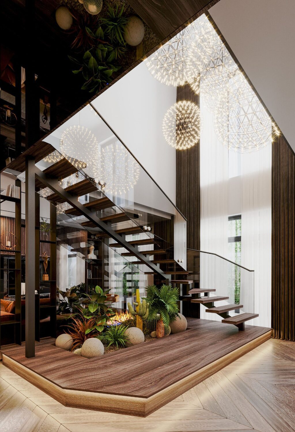 3D Interior Model Living room Scene 3dsmax 2412005