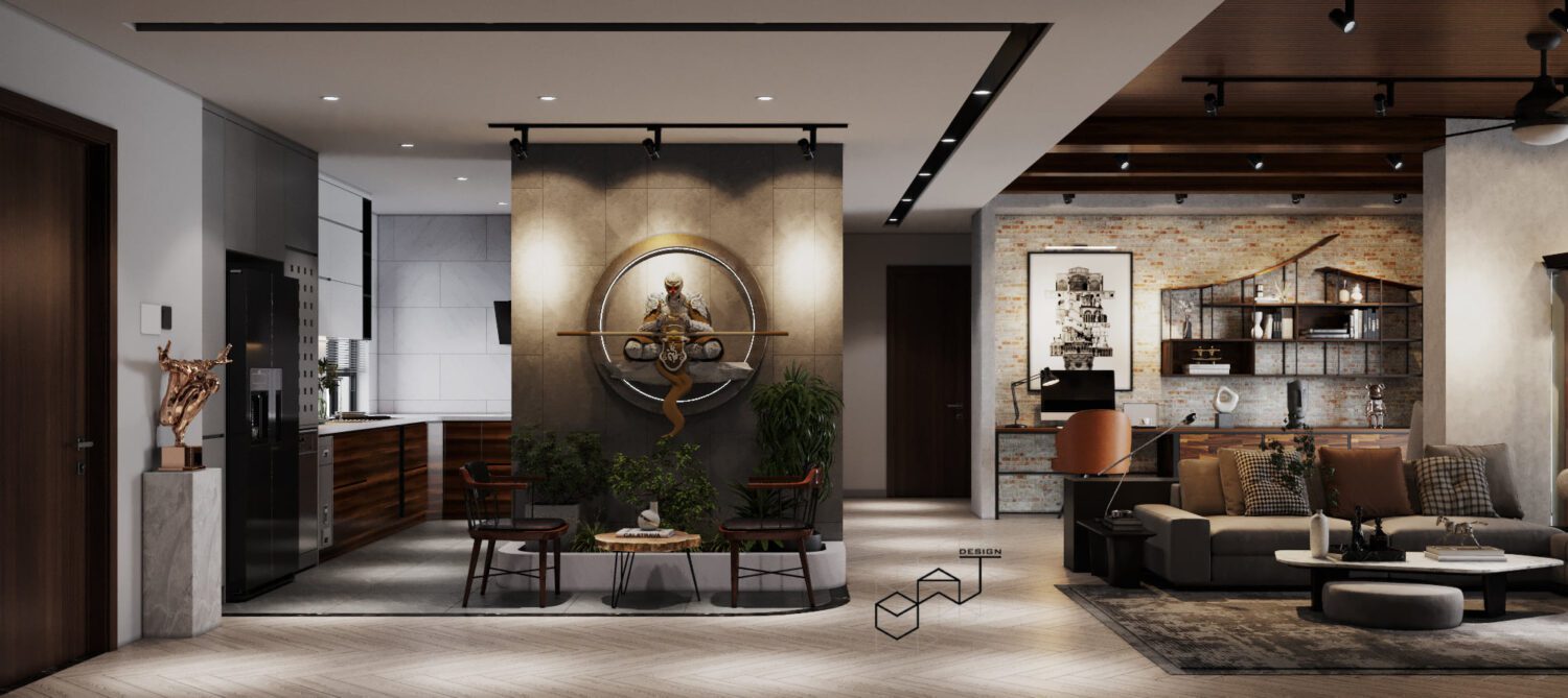 3D Interior Model Living room Scene 3dsmax 2412035