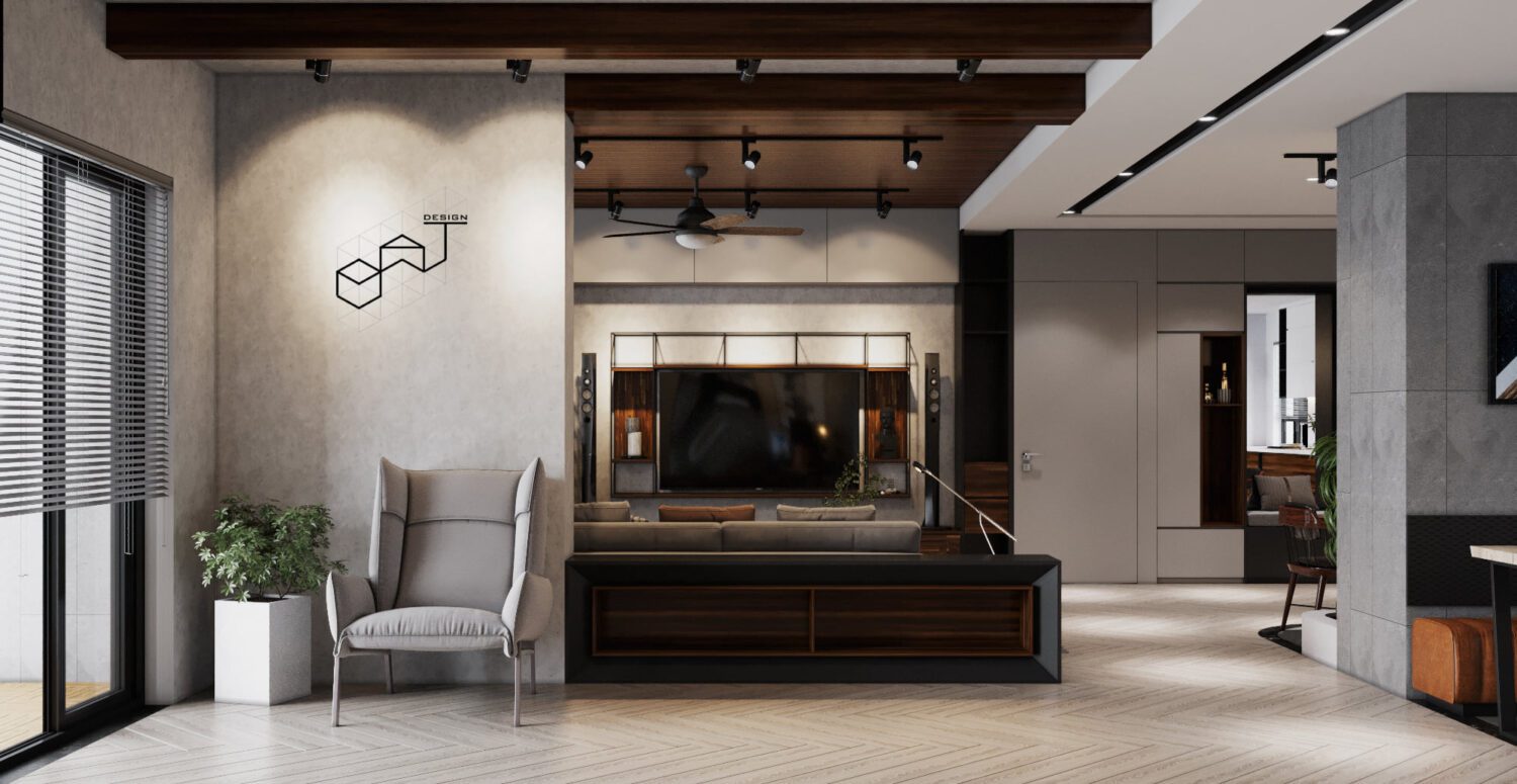 3D Interior Model Living room Scene 3dsmax 2412035