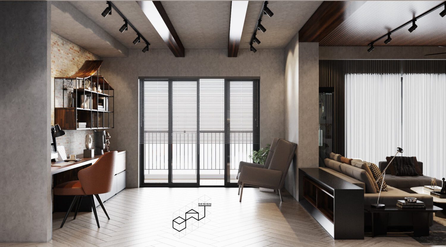 3D Interior Model Living room Scene 3dsmax 2412035