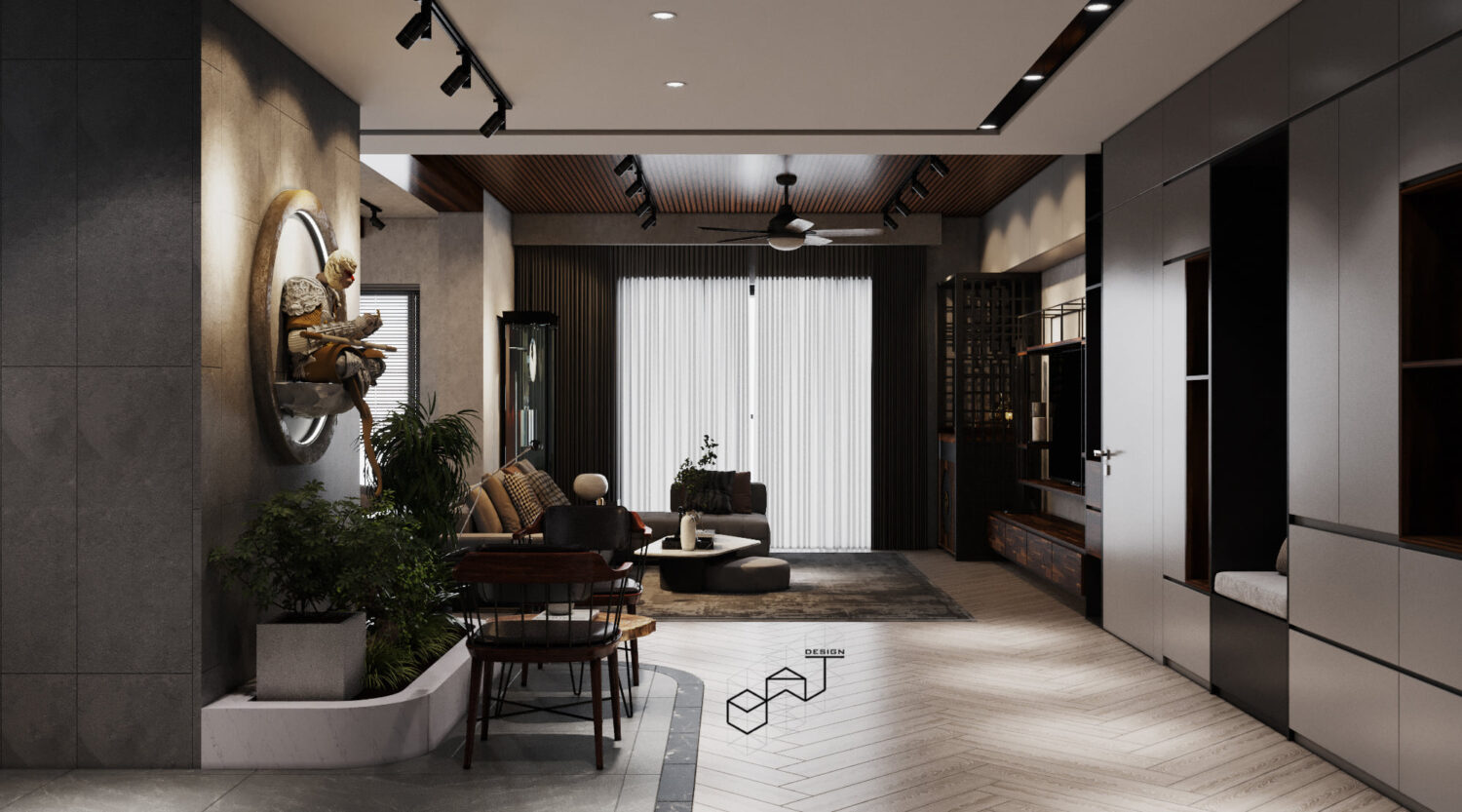 3D Interior Model Living room Scene 3dsmax 2412035