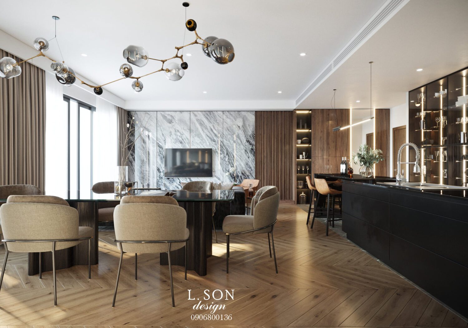 3D Interior Model Living room Scene 3dsmax 2412128