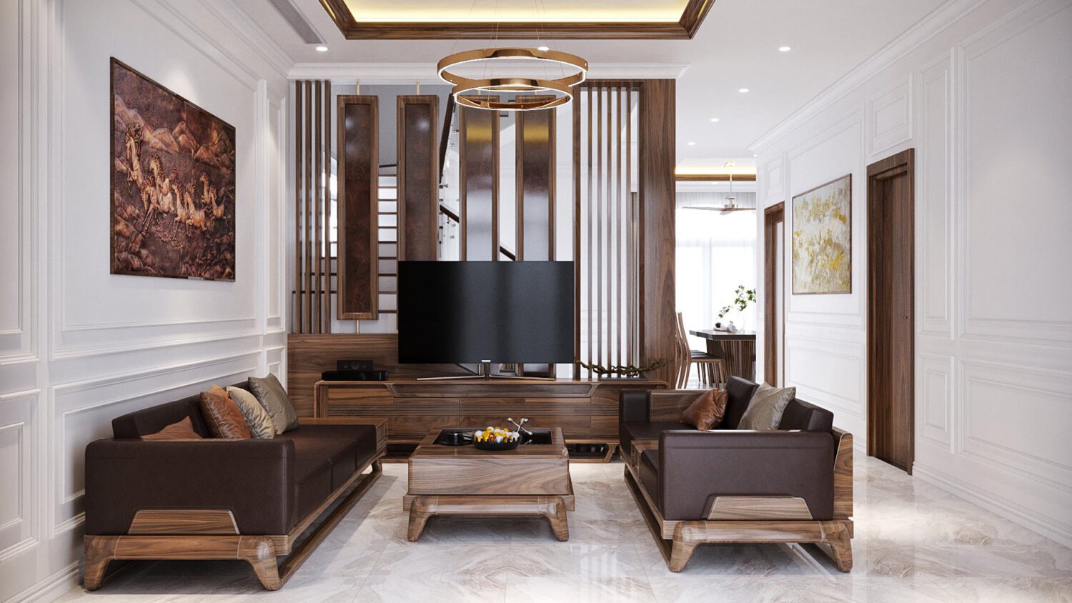 3D Interior Model Living room Scene 3dsmax 2412192