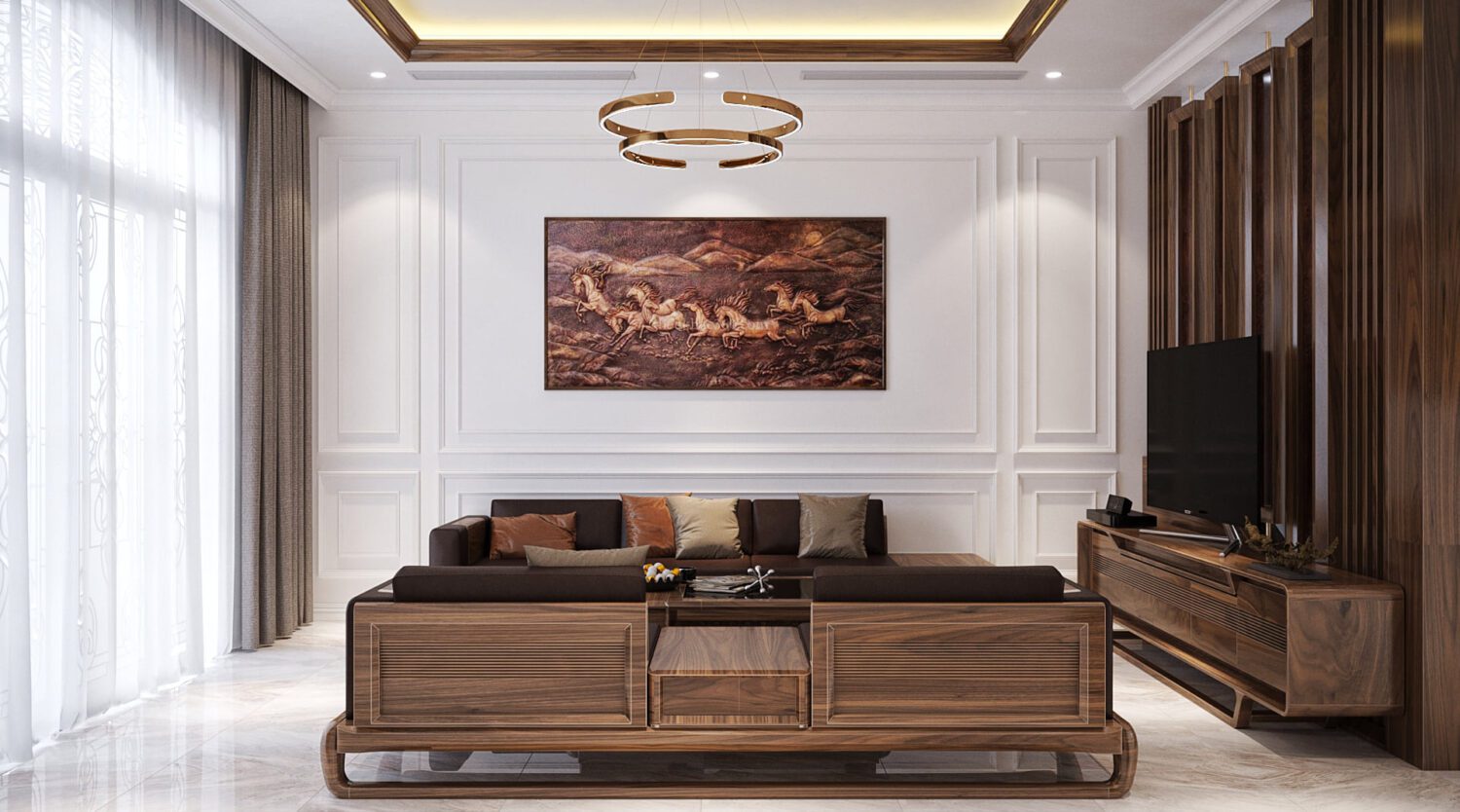 3D Interior Model Living room Scene 3dsmax 2412192