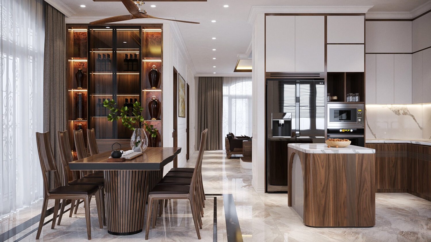 3D Interior Model Living room Scene 3dsmax 2412192