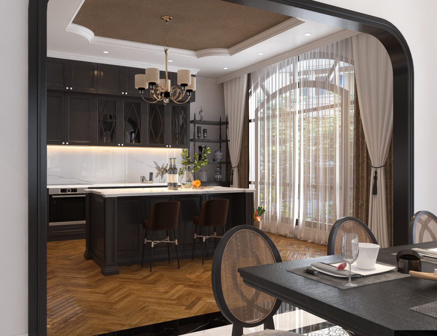 3D Interior Model Living room Scene 3dsmax 2412220