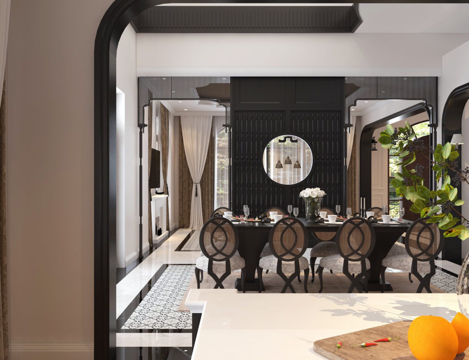 3D Interior Model Living room Scene 3dsmax 2412220