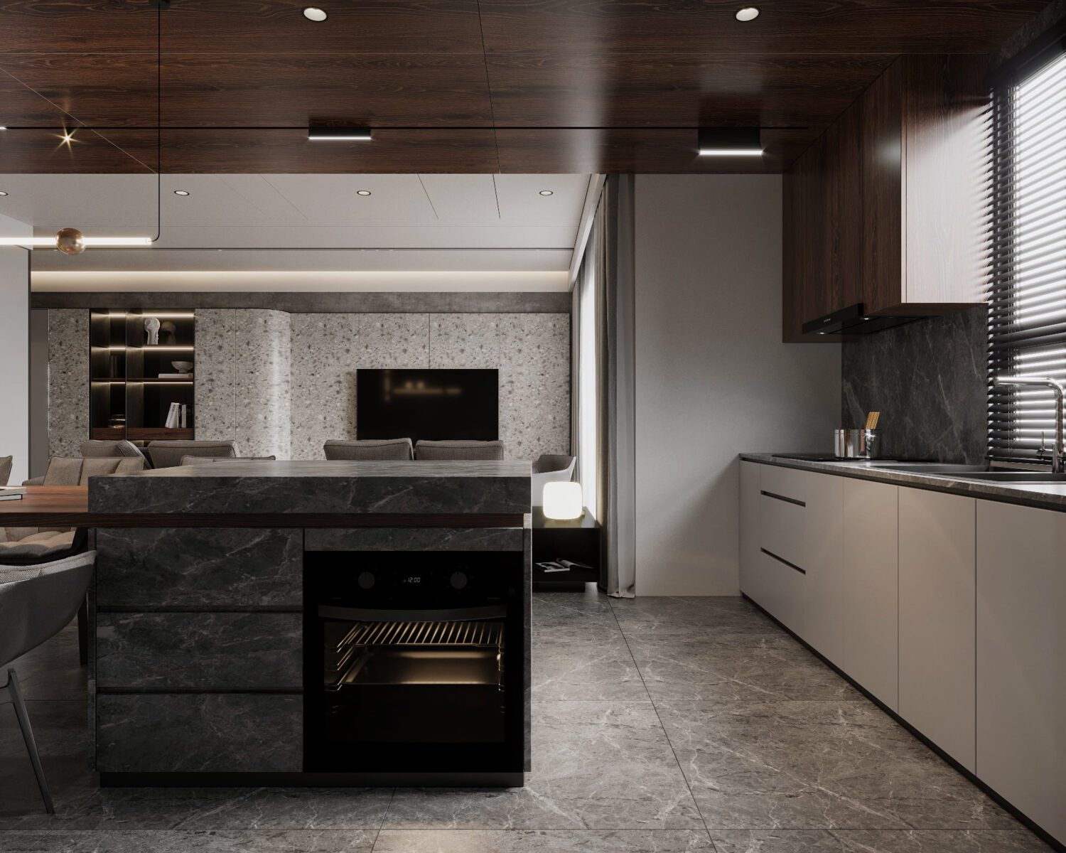 3D Interior Model Living room Scene 3dsmax 2412255