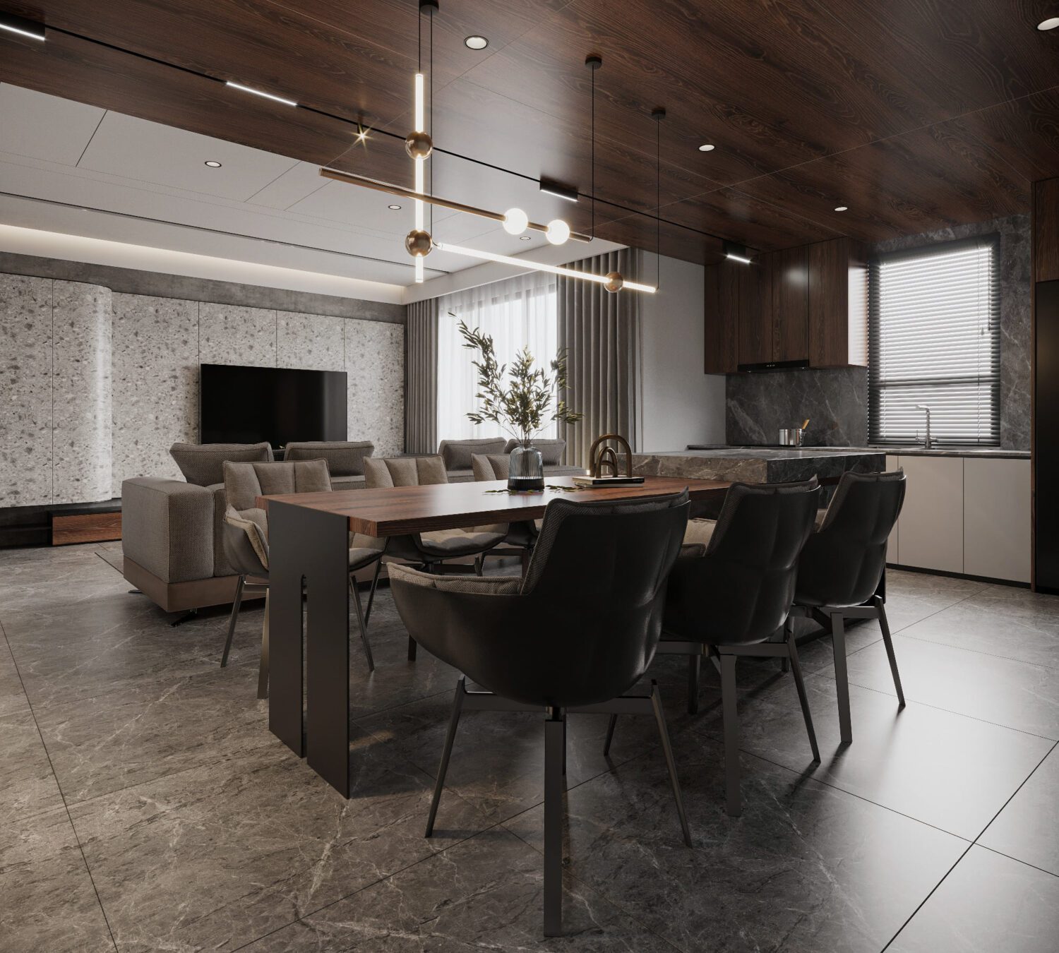 3D Interior Model Living room Scene 3dsmax 2412255