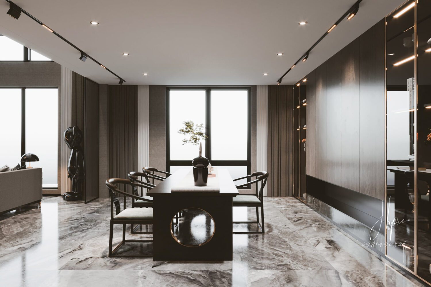 3D Interior Model Living room Scene 3dsmax 2412295