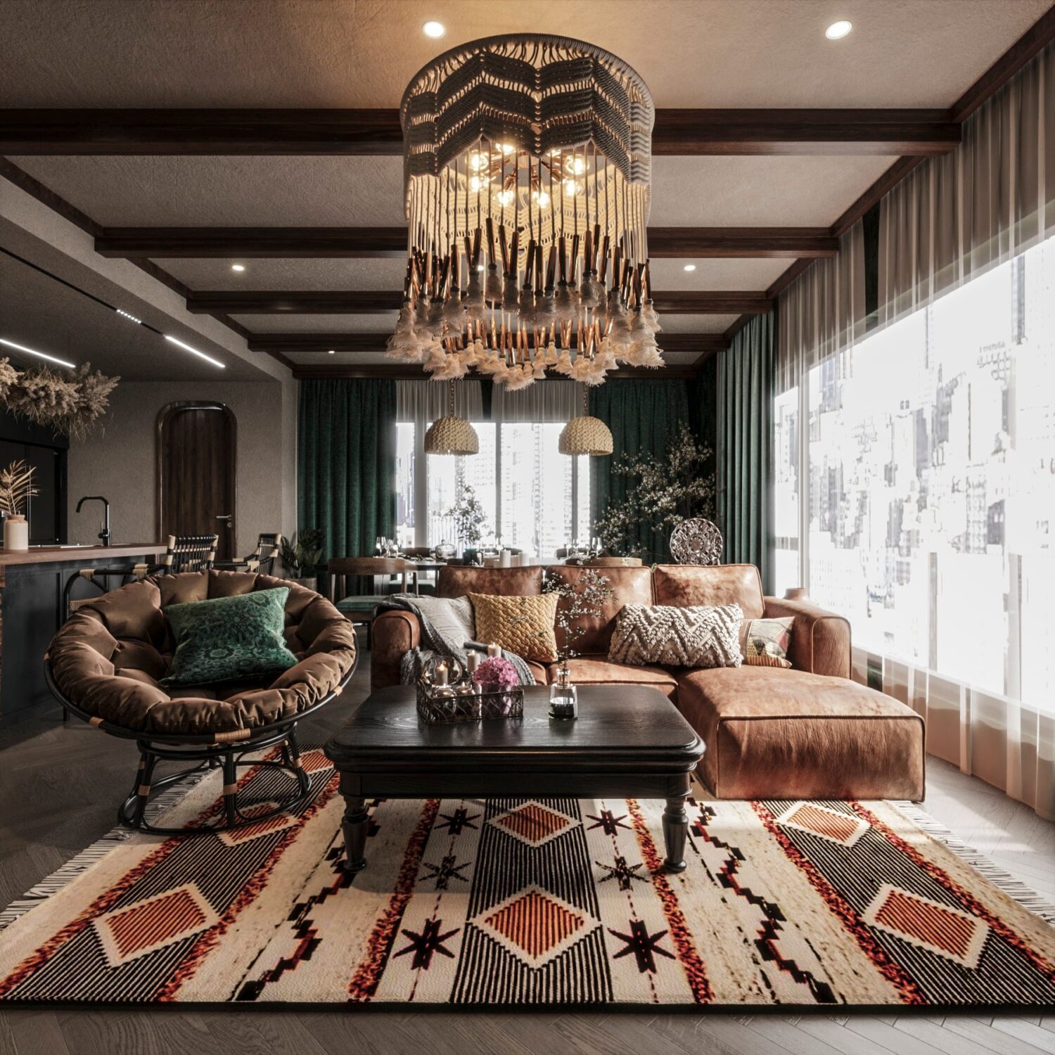 3D Interior Model Living room Scene 3dsmax 2412313