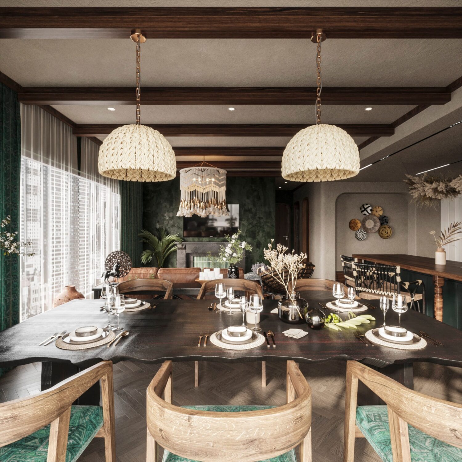 3D Interior Model Living room Scene 3dsmax 2412313