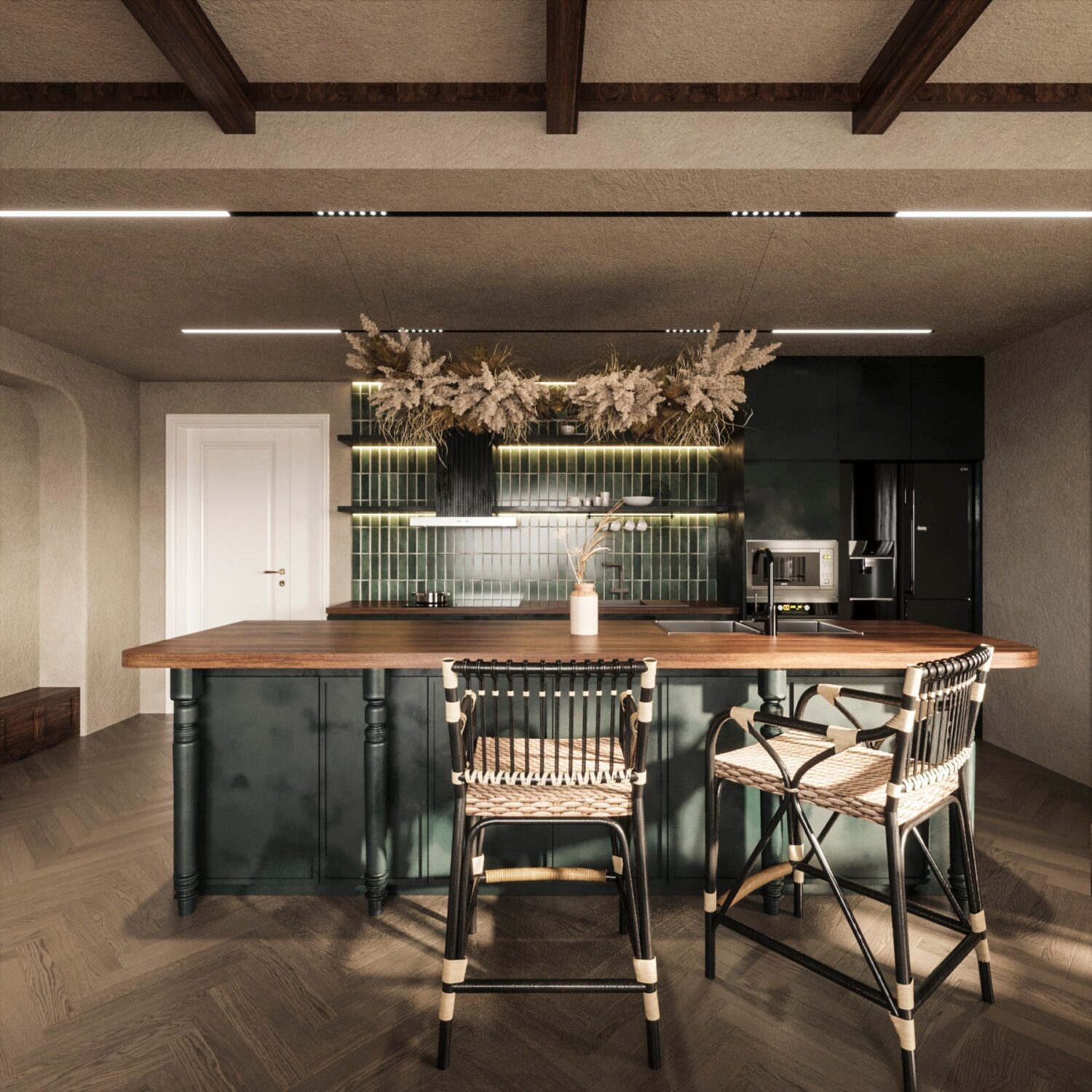 3D Interior Model Living room Scene 3dsmax 2412313