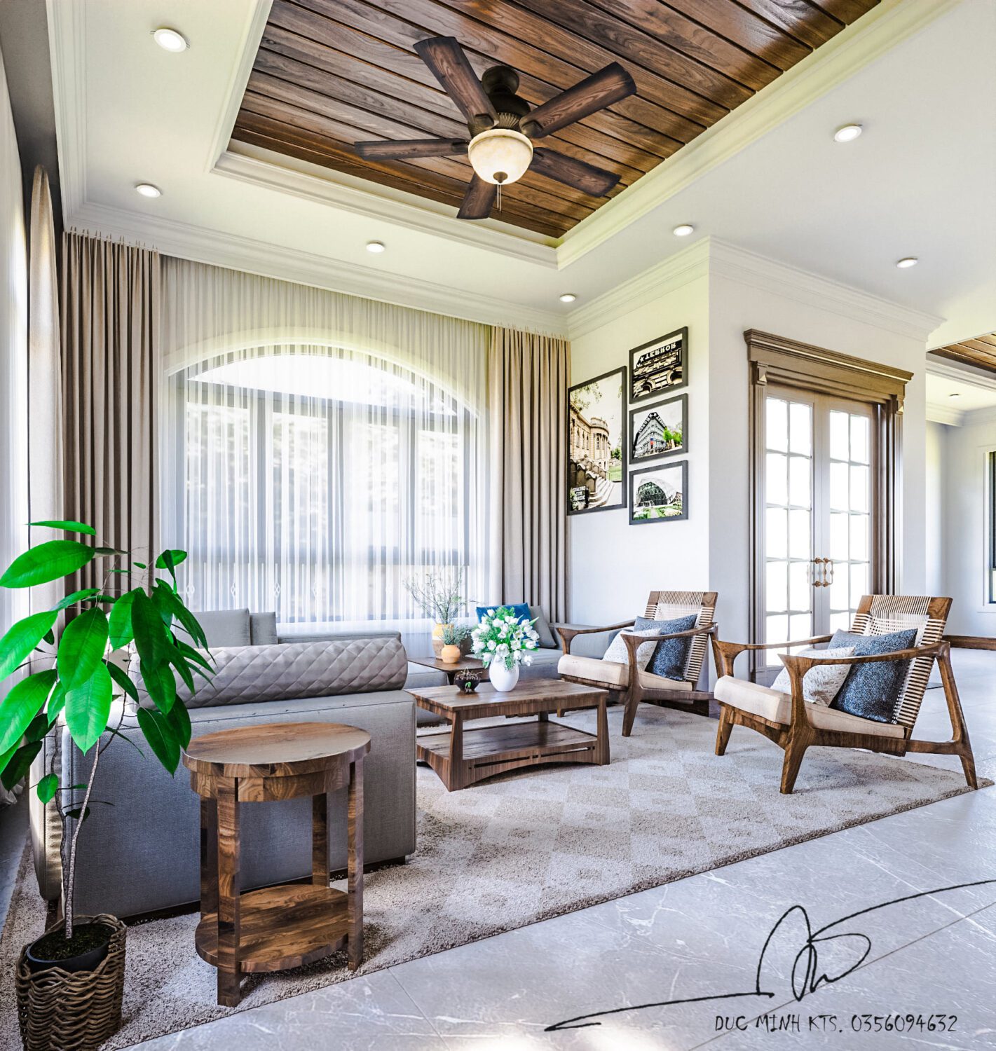 3D Interior Model Living room Scene 3dsmax 2412341