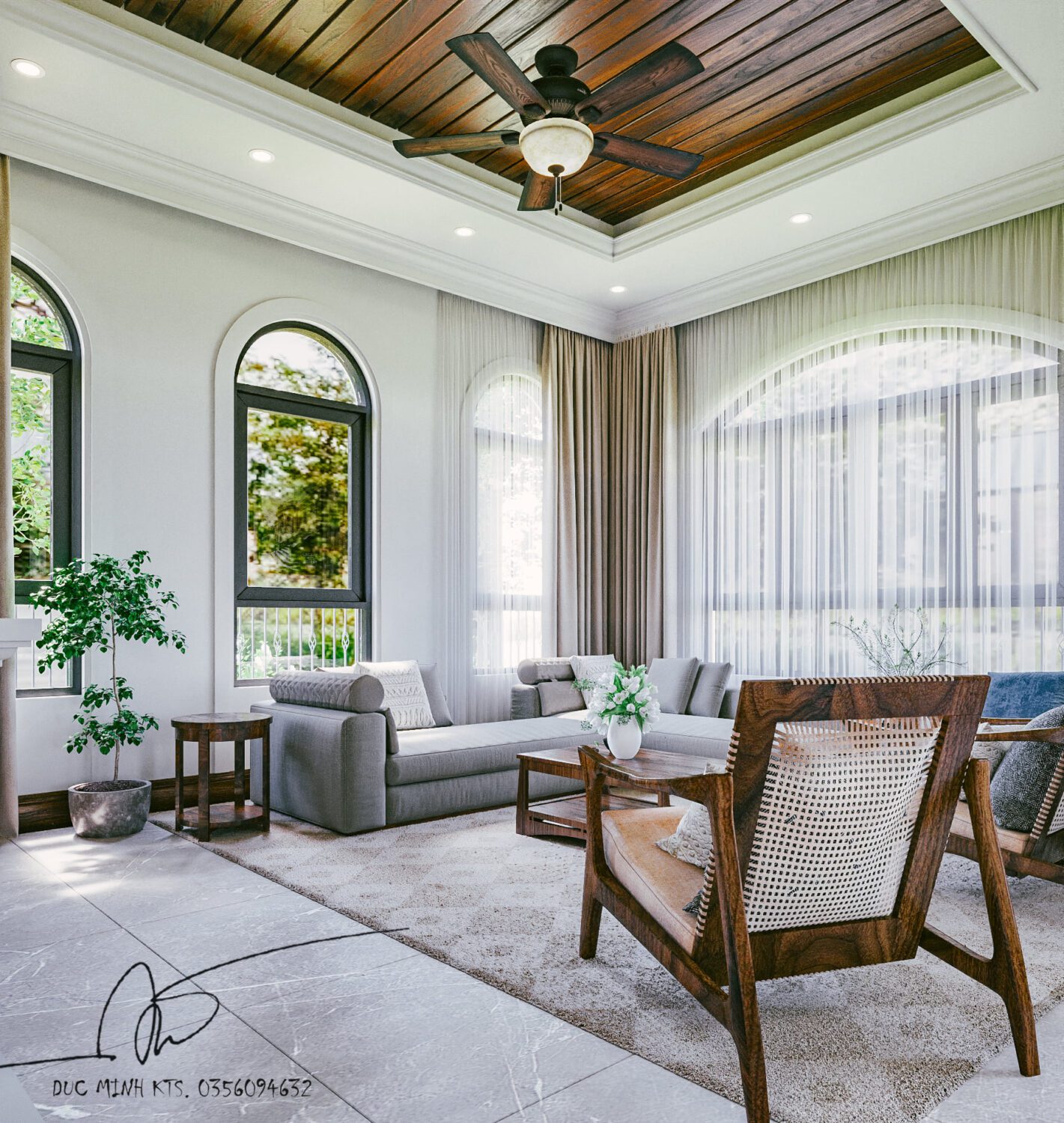 3D Interior Model Living room Scene 3dsmax 2412341