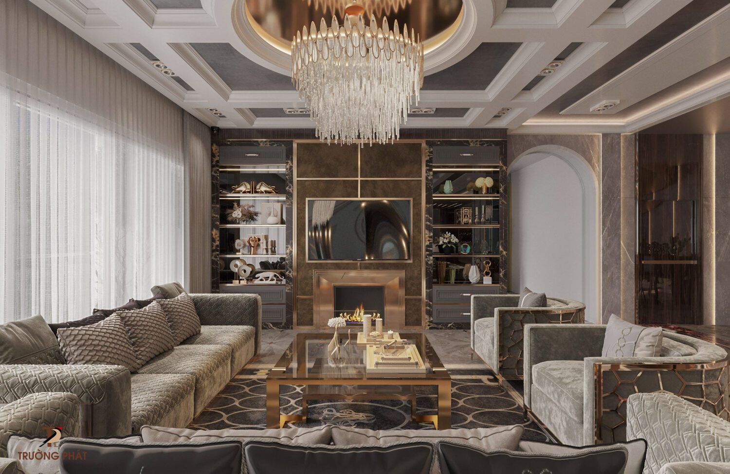 3D Interior Model Living room Scene 3dsmax 2412362