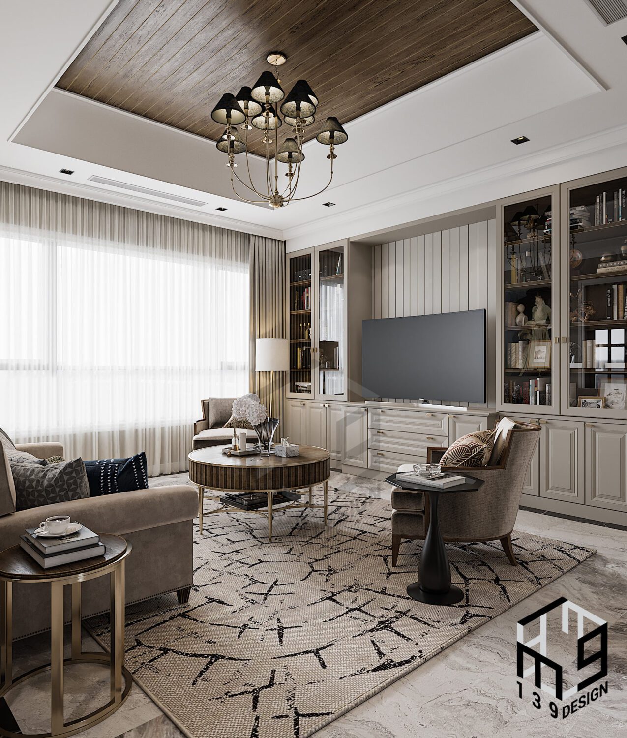 3D Interior Model Living room Scene 3dsmax 2412369
