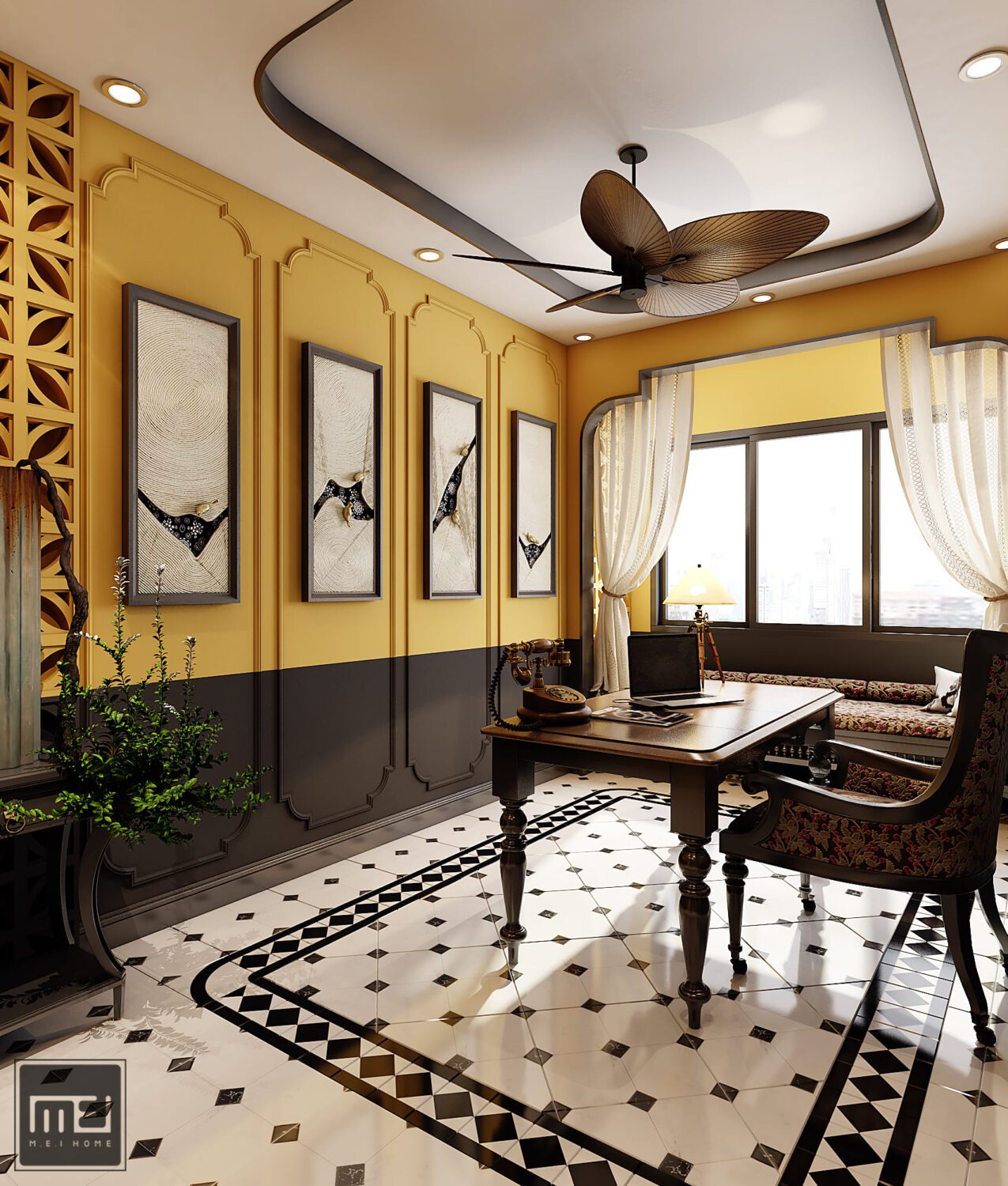 3D Interior Model Living room Scene 3dsmax 2412388