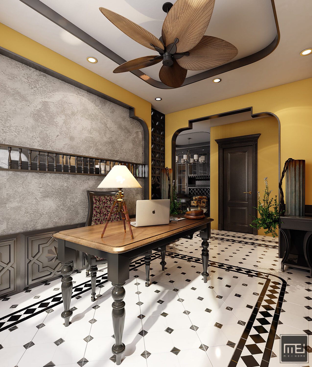 3D Interior Model Living room Scene 3dsmax 2412388