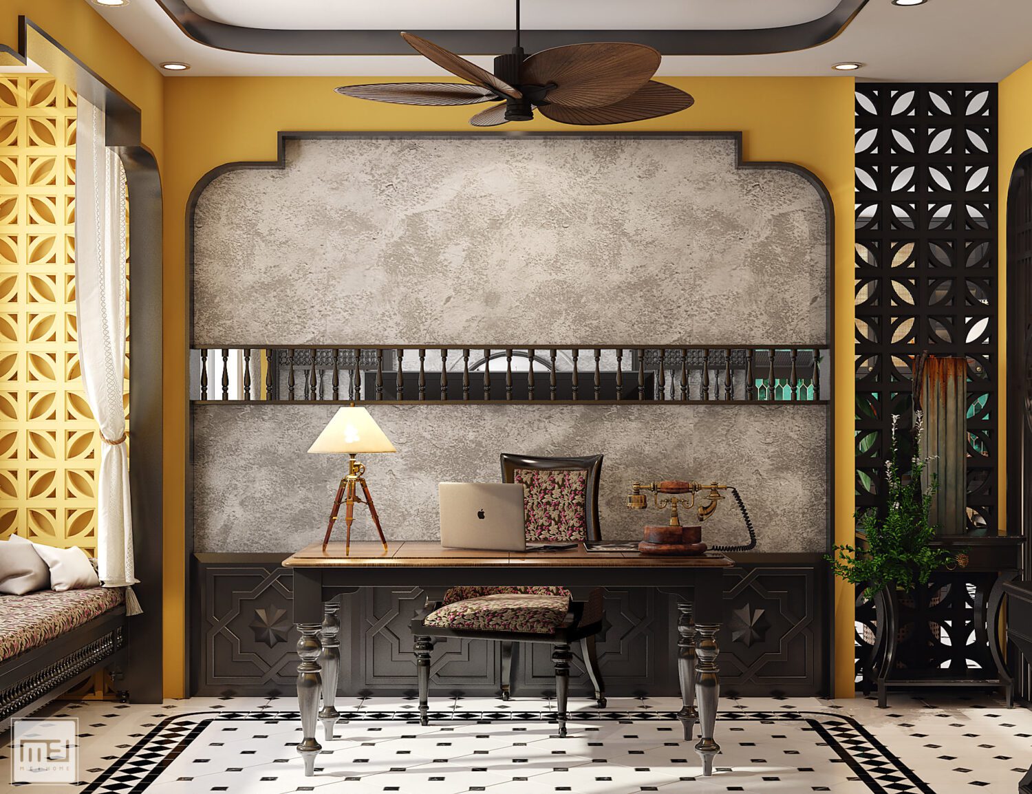 3D Interior Model Living room Scene 3dsmax 2412388