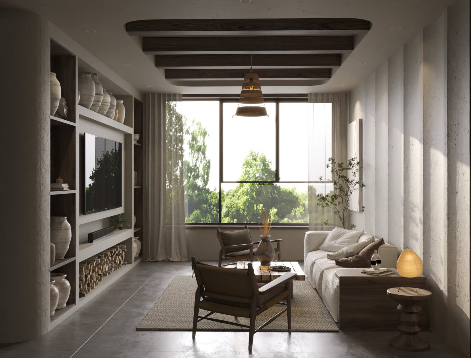 3D Interior Model Living room Scene 3dsmax 2412396