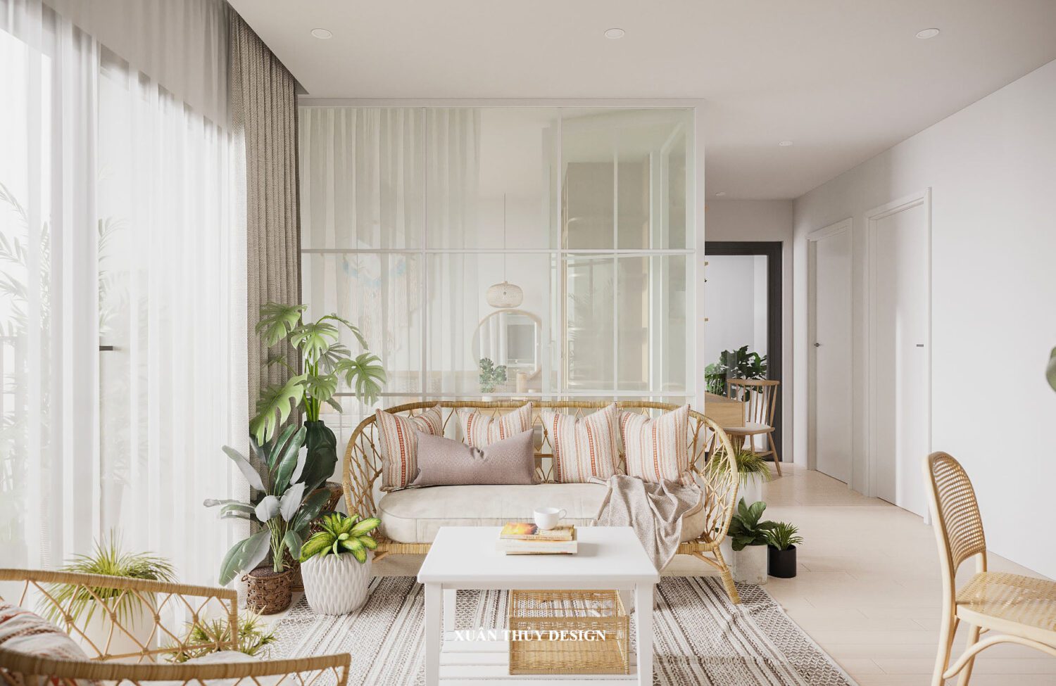 3D Interior Model Living room Scene 3dsmax 2412406