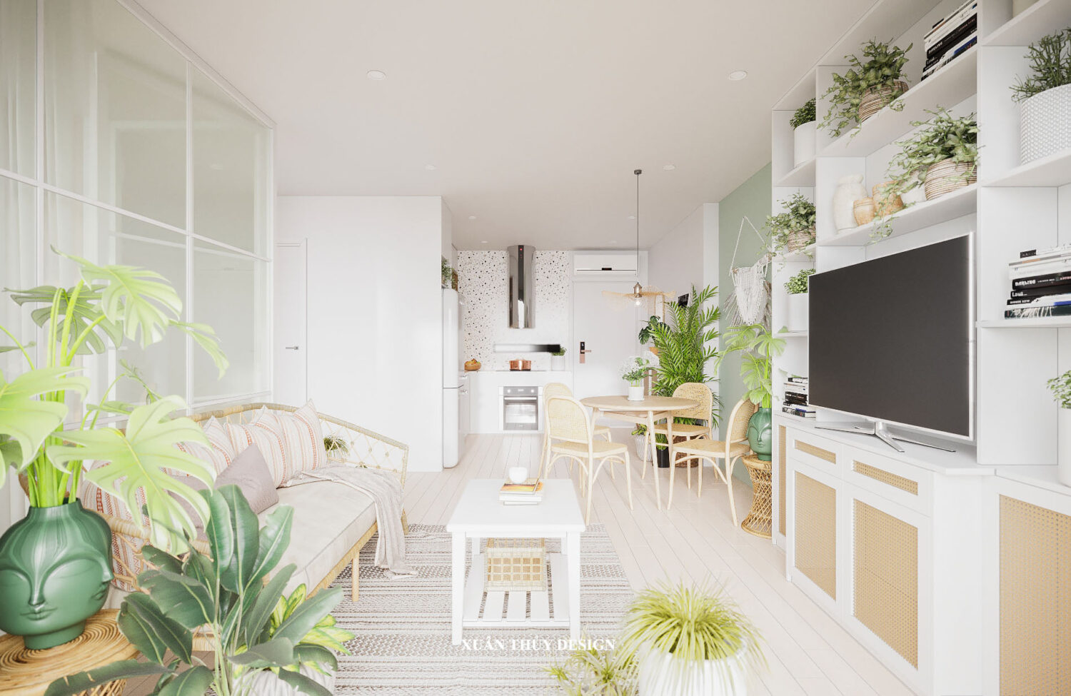 3D Interior Model Living room Scene 3dsmax 2412406