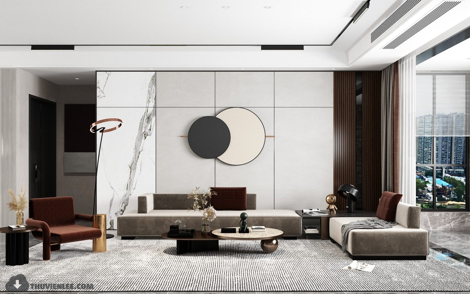 3D Interior Model Living room Scene 3dsmax 2412417