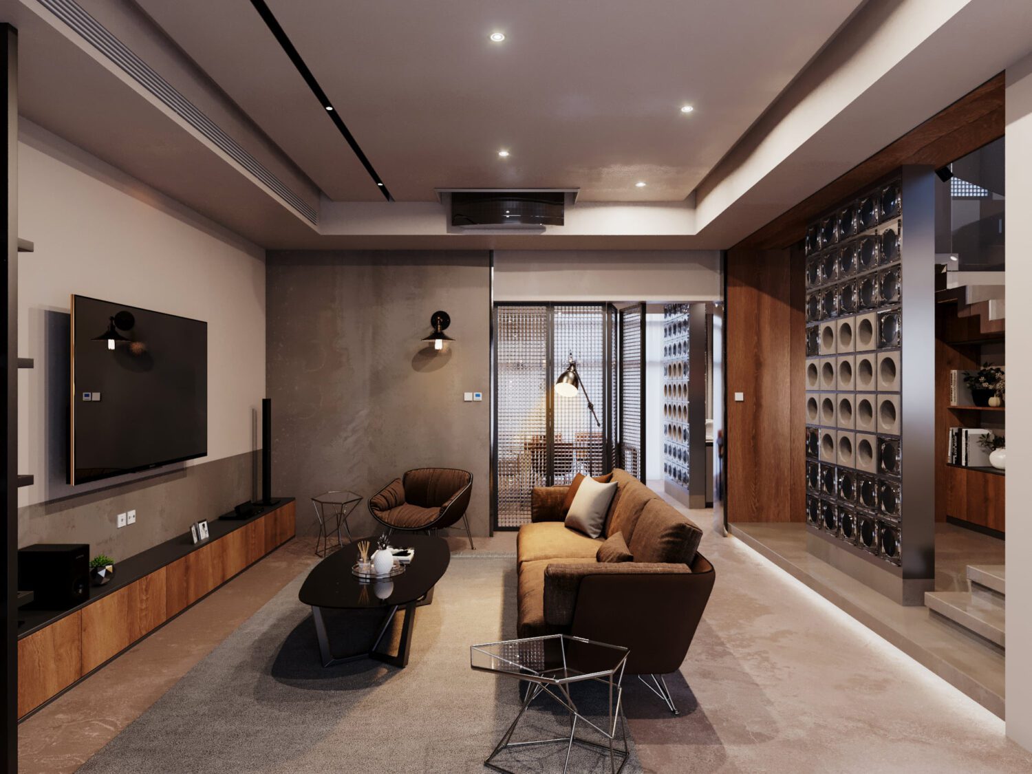 3D Interior Model Living room Scene 3dsmax 2412427